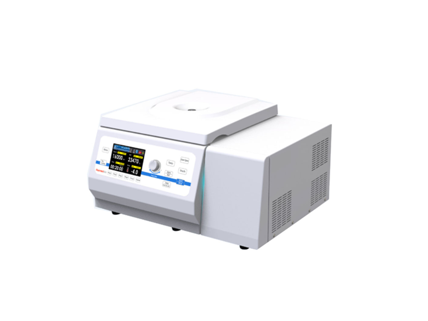 High speed bench type refrigerated centrifuge